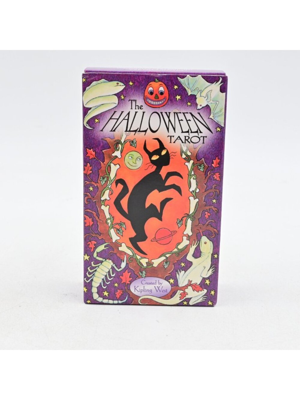The Halloween Tarot Deck By Kipling West 78 Cards With Instruction Booklet
